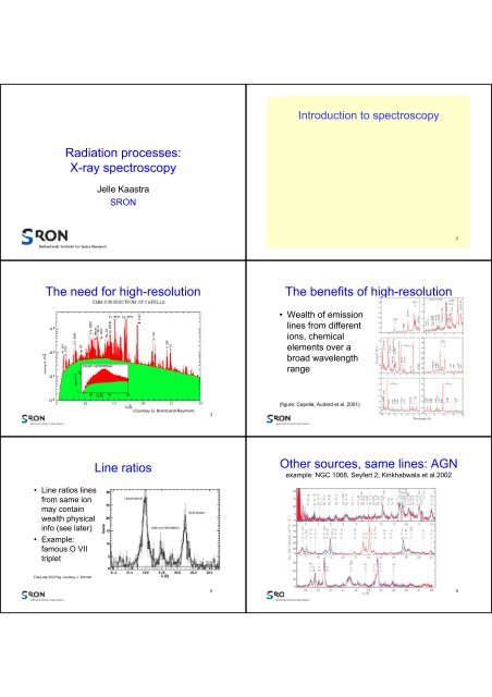 X-ray spectroscopy (PDF) - SRON