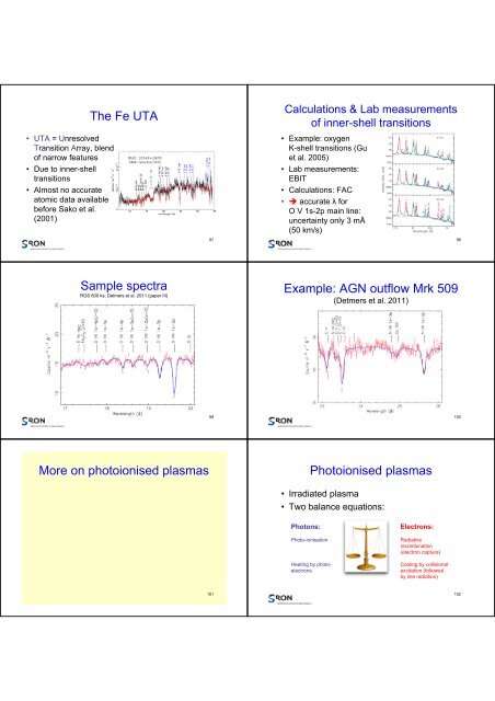 X-ray spectroscopy (PDF) - SRON