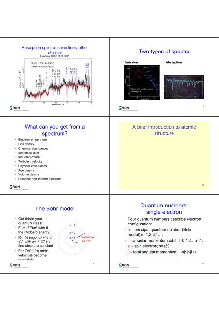 X-ray spectroscopy (PDF) - SRON
