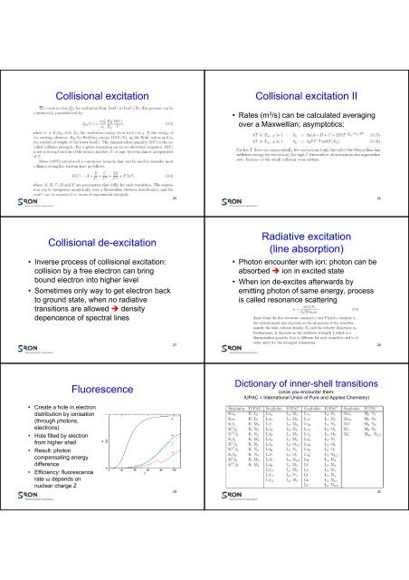 X-ray spectroscopy (PDF) - SRON