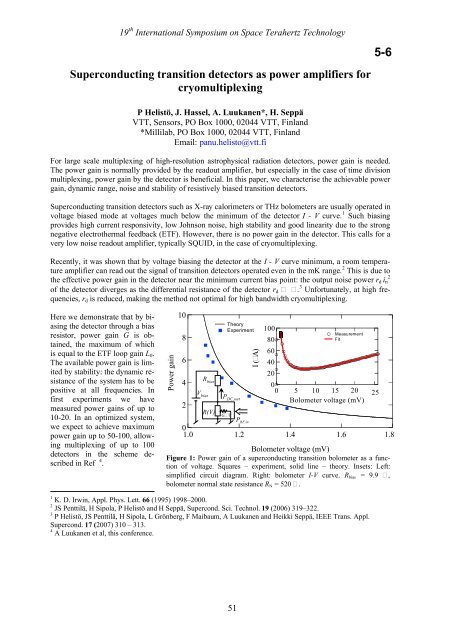 Program and Abstract Book - SRON