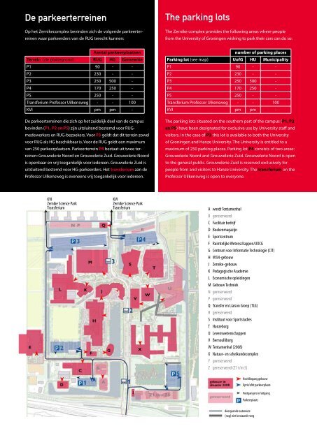 Zernike campus: Parkeren voor RUG-medewerkers op het ... - SRON