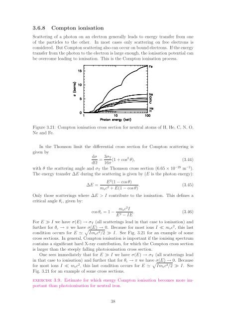 Thermal X-ray radiation (PDF) - SRON