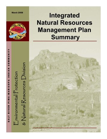 Integrated Natural Resources Management Plan Summary