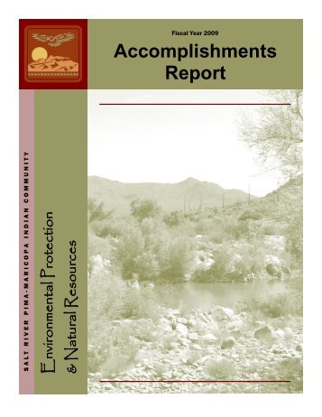 2009 - Salt River Pima-Maricopa Indian Community