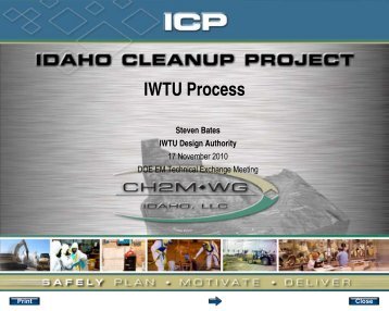 IWTU Process - Savannah River Site