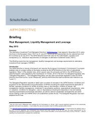 Briefing - Schulte Roth & Zabel LLP