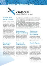 CROSSCAPÂ® Einfach Scannen und Signieren - Satz-Rechen ...