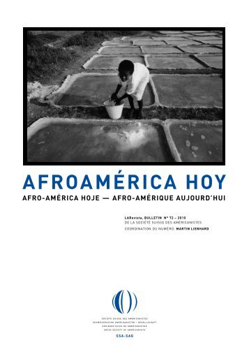 AFROAMéRICA HOY - société suisse des américanistes