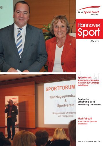 Sportforum 2 - Stadtsportbund Hannover e.V.