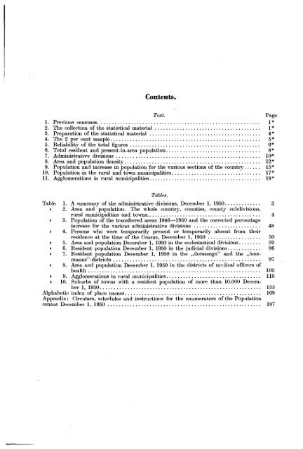 Folketellingen 1. desember 1950 : fï¿¸rste hefte - Statistisk sentralbyrÃ¥