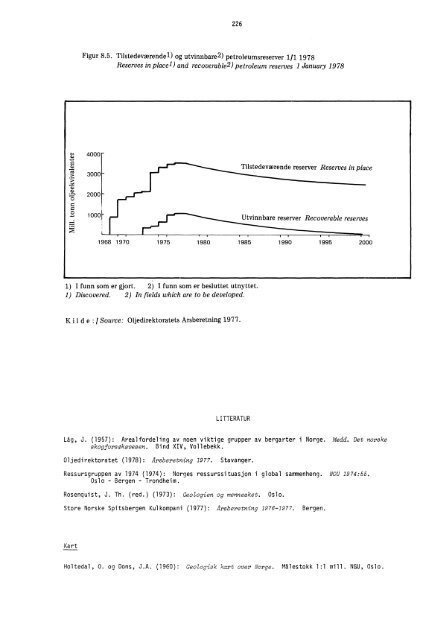 MiljÃ¸statistikk 1978: Naturressurser og forurensninger - SSB