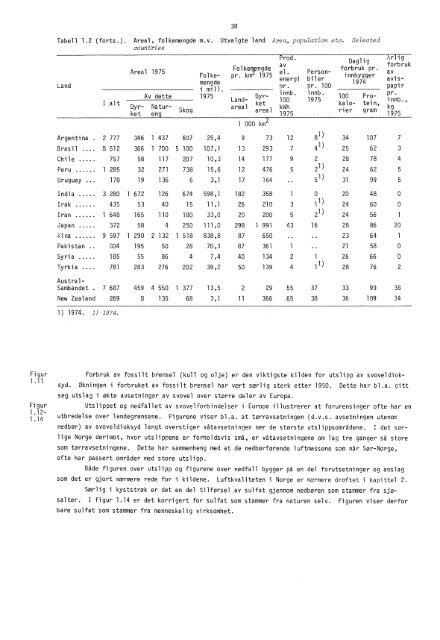 MiljÃ¸statistikk 1978: Naturressurser og forurensninger - SSB