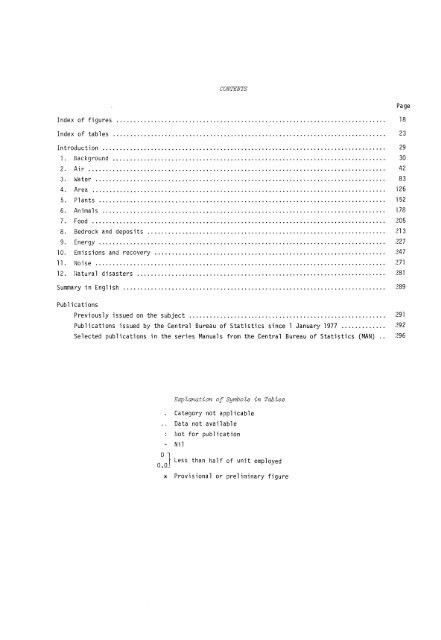 MiljÃ¸statistikk 1978: Naturressurser og forurensninger - SSB