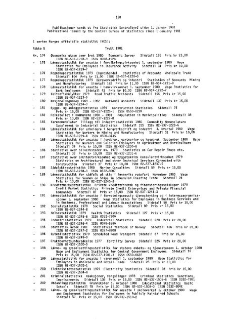 Stortingsvalget 1981: Hefte I (NOS B 261) - SSB