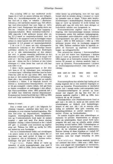 XI 190 1954 - Statistisk sentralbyrÃ¥