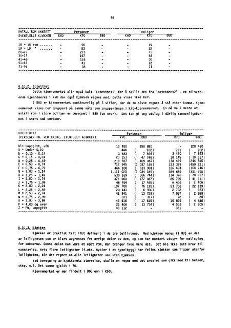 Folke- og boligtellingene 1960, 1970 og 1980 ... - SSB