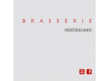 Frühstückskarte