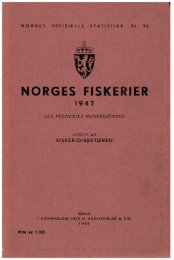 Norges fiskerier 1947 - SSB