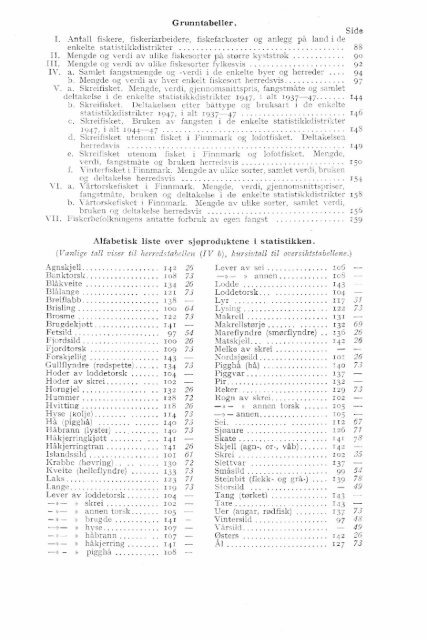 Norges fiskerier 1947 - SSB