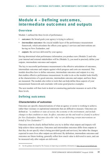 Performance Measurement Text.indd - State Services Commission