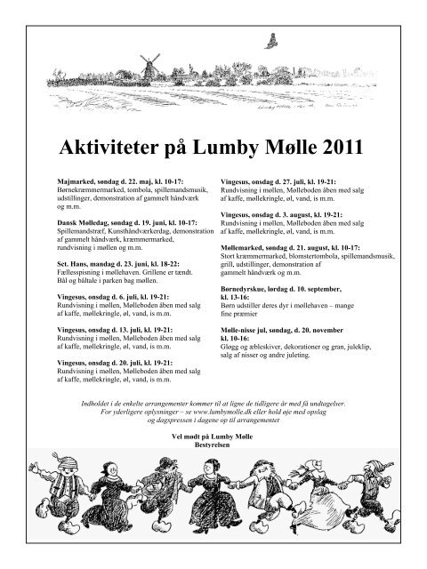 Møllebladet – 2011 - Lumby Mølle