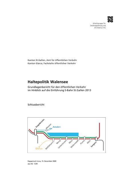 Haltepolitik Walensee