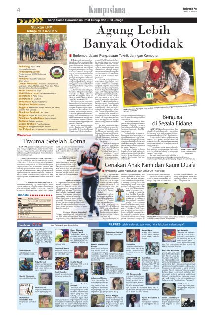 Banjarmasin Post Kamis, 24 Juli 2014
