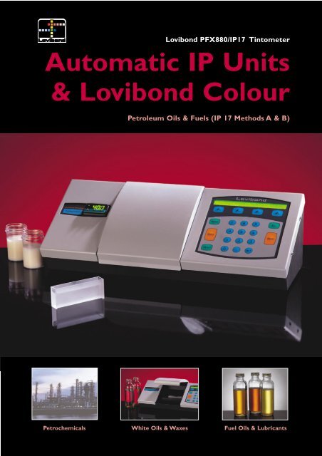 Automatic Ip Units Amp Lovibond Colour