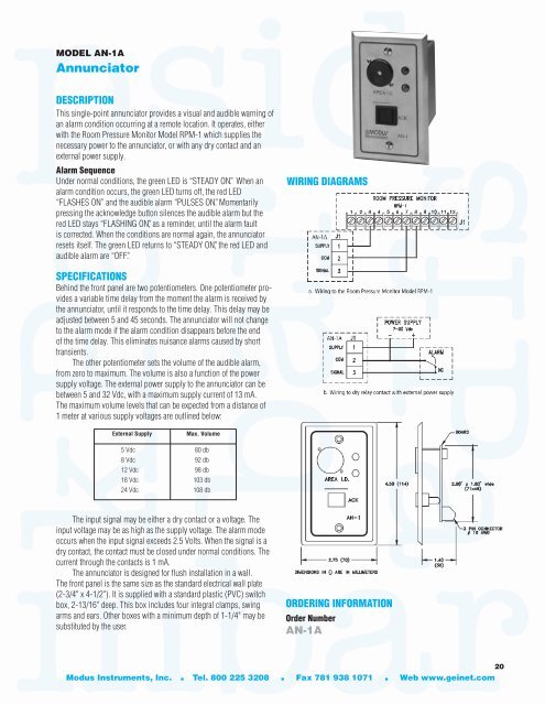 Annunciator Panel Wiring Diagram