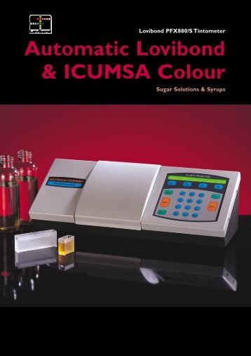 Automatic Lovibond & ICUMSA Colour