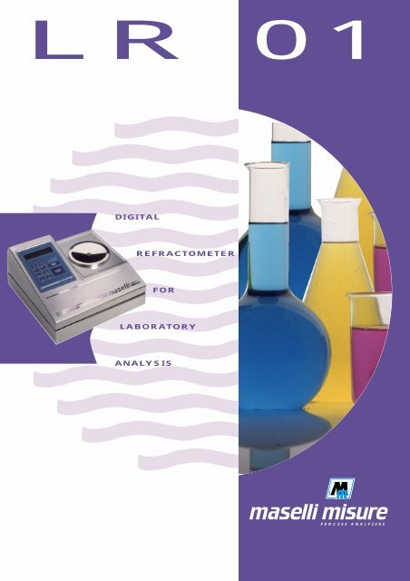 DIGITAL REFRACTOMETER FOR LABORATORY ANALYSIS