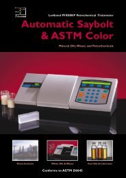Automatic Saybolt & ASTM Color