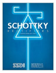 Schottky Rectifiers ................................... 4 - Solid State Devices, Inc.