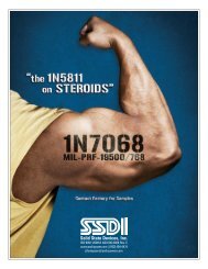 SSDI_1N7068 Brochure - Solid State Devices, Inc.