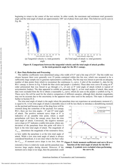 Aerodynamic Stability and Performance of Next-Generation ...