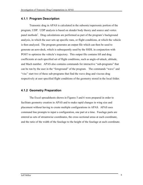 Investigation of Transonic Drag Computations in Aerodynamic ...