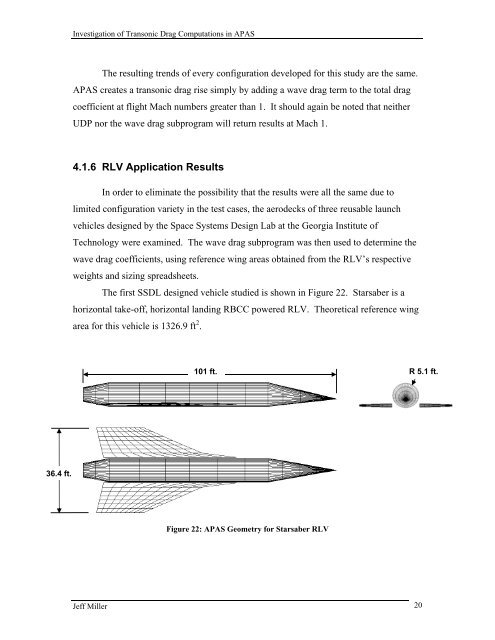 Investigation of Transonic Drag Computations in Aerodynamic ...