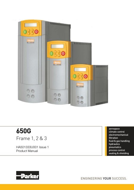 Parker SSD 650G Product Manual - ssdservice.pl