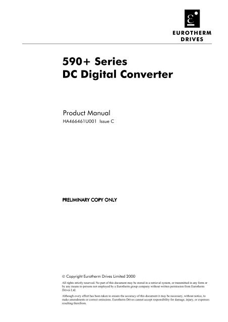 590+ Series DC Digital Converter - ssdservice.pl