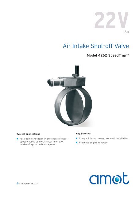 Air Intake Shut-off Valve - ssdservice.pl