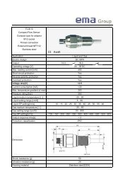FL0010 Compact Flow Sensor Compact type for adaptor M12 socket ...