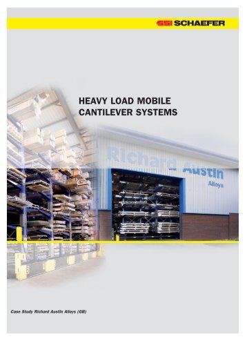 HEAVY LOAD MOBILE CANTILEVER SYSTEMS - SSI SchÃ¤fer