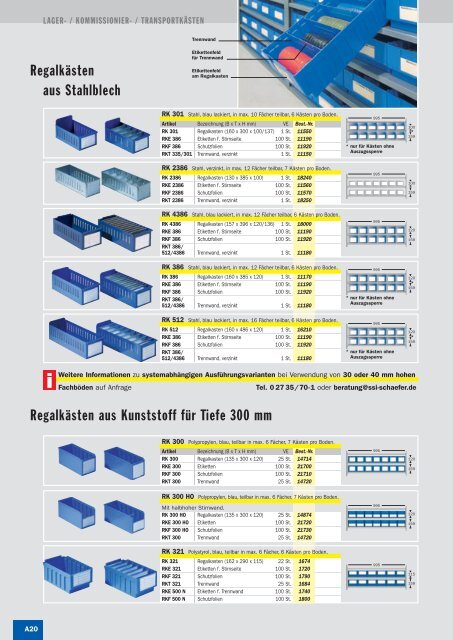 Kapitel A â Hauptkatalog 2010/1 - SSI SchÃ¤fer