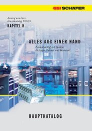 Kapitel H â Hauptkatalog 2010/1 - SSI SchÃ¤fer