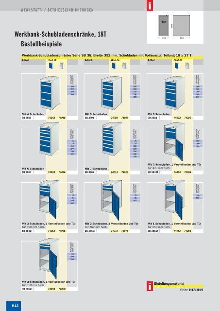 Kapitel H â Hauptkatalog 2010/1 - SSI SchÃ¤fer