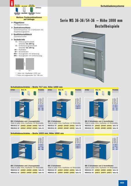 Werkstatt-/Betriebseinrichtungen - SSI-Schaefer