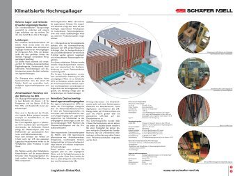 Klimatisierte Hochregallager - Screenshot for ssi-schaefer.com.vn