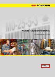 WAMAS LOGISTIKSOFTWARE - SSI SchÃ¤fer