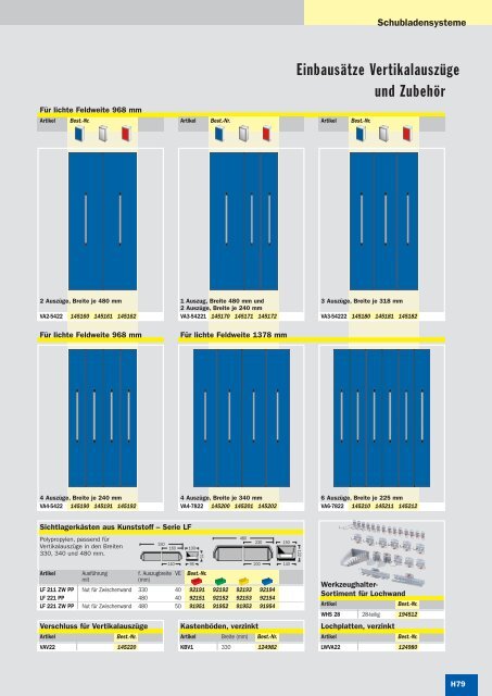 Kapitel H â Hauptkatalog 2010/1 - SSI SchÃ¤fer